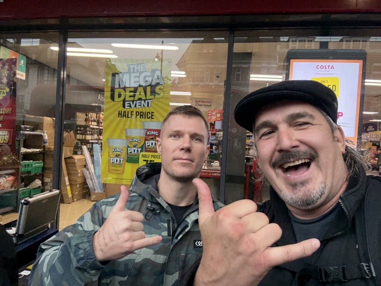 Drewcouver with a top influencer